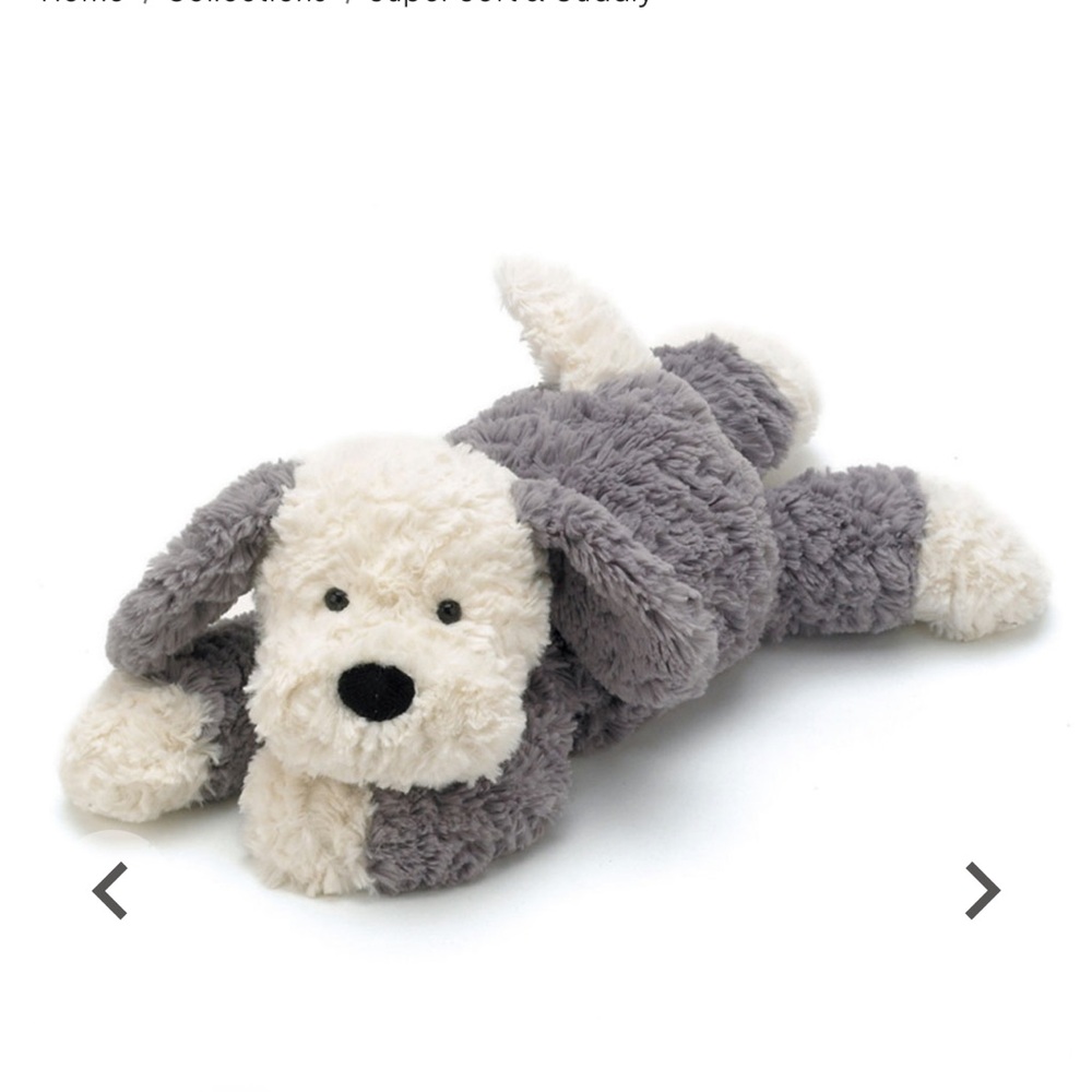 Jellycat Tumblie Sheep Dog/ new with tag and dust bag
